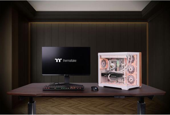 Produktbild Thermaltake Geh View 380 WS Midi Tower "ARGB Snow" White retail (Mini-ITX, ATX, mATX)