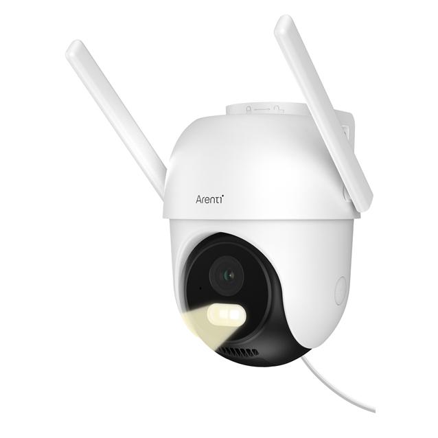 Arenti Ip Wifi Pt Dómkamera - OP1 (4MP, 4mm, Kültéri, IR10m, MicroSD, Mikrofon, Hangszóró), Netzwerkkamera