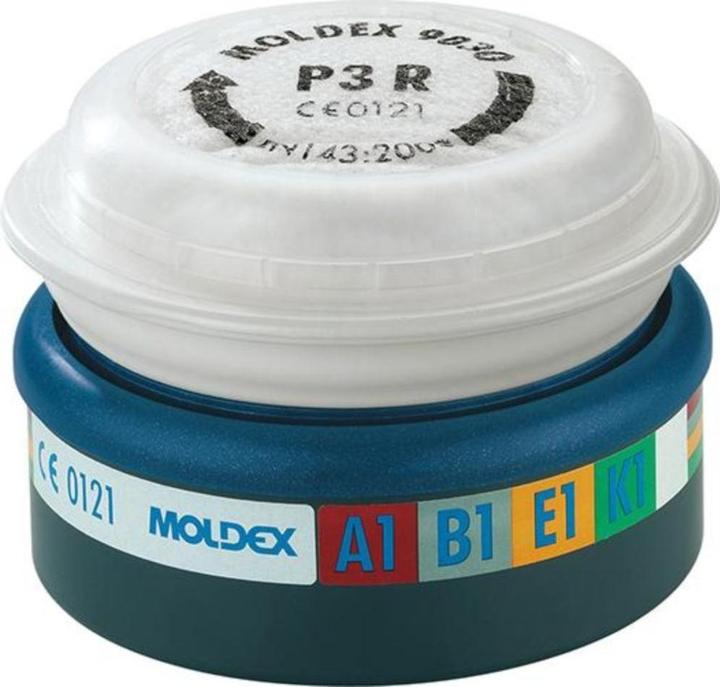 Moldex Kombinationsfilter 943001 A1B1E1K1 P3 R f. 4000 370 738, 4000 370 739 (A1B1E1K1-P3R D, 6 x)