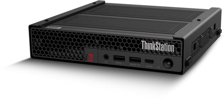 Actual product image Lenovo ThinkStation P3 Tiny (1000 GB, 32 GB, Intel Core i7-14700, UHD Graphics 770)