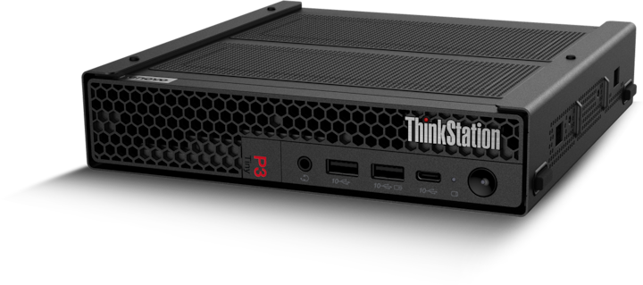 Image du produit Lenovo ThinkStation P3 Tiny (Intel Core i9-14900, 64 Go, 1000 Go, UHD Graphics 770)