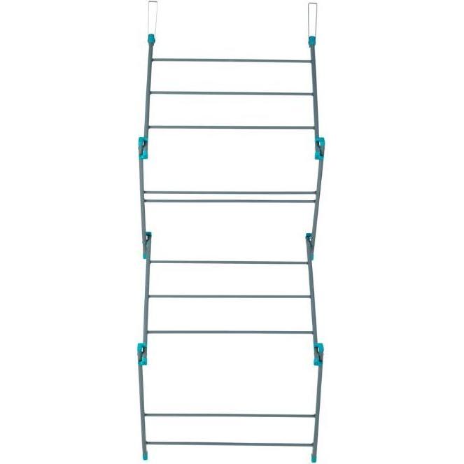 Beldray LA081117EU7 SOPRA LA PORTA, Stendibiancheria, Turchese