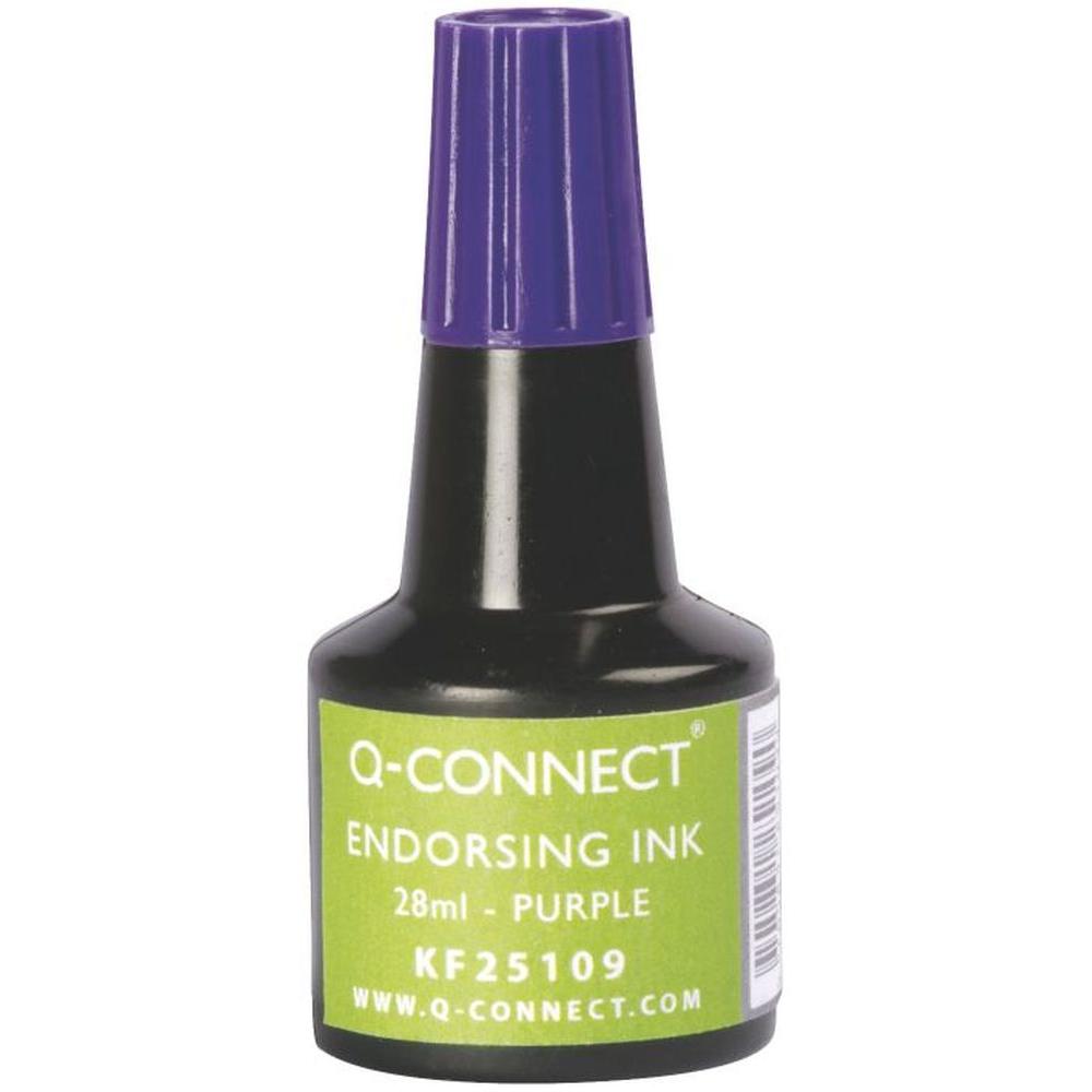 Q-Connect, Stempel, Stempelfarbe violett