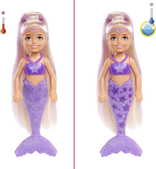 Barbie Color Reveal Rainbow Mermaids Chelsea Dolls Assortment
