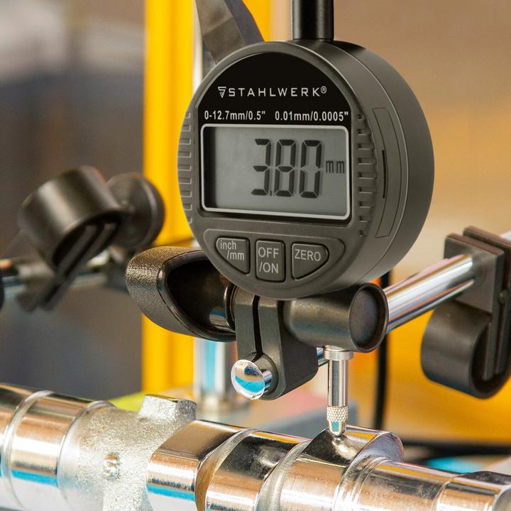 Immagine prodotto Stahlwerk Comparatore digitale con campo di misura 0-12,7 mm (0,5") in millimetri e pollici