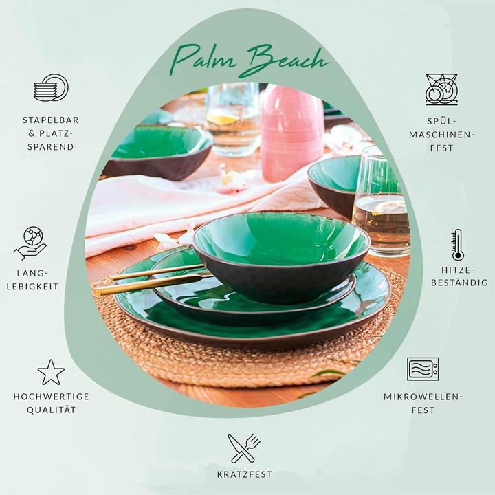 Actual product image Sänger Geschirr Tafelservice Palm Beach (12 pcs.)