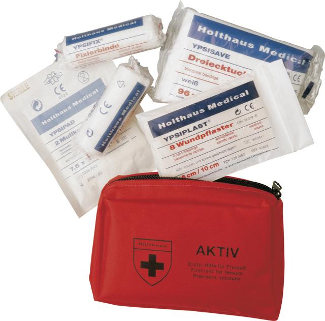 Productafbeelding Holthaus Actieve verbanddoos, 18 stuks, 16 x 11 x 4 cm (Autoapotheek)