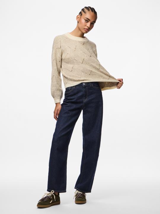 Image du produit Pieces Pcjenna Ls O-Neck Knit Noos Bc (M)