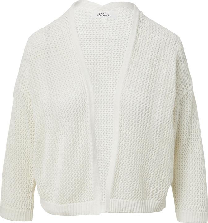 Produktbild S.Oliver Strickjacke Ajour-Strickjacke mit 3/4-Arm (44)