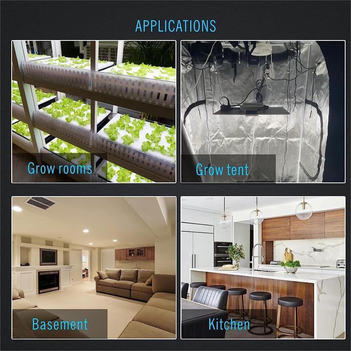 Produktbild Aygrochy Regelbar Rohrventilator 150mm (31 dB)