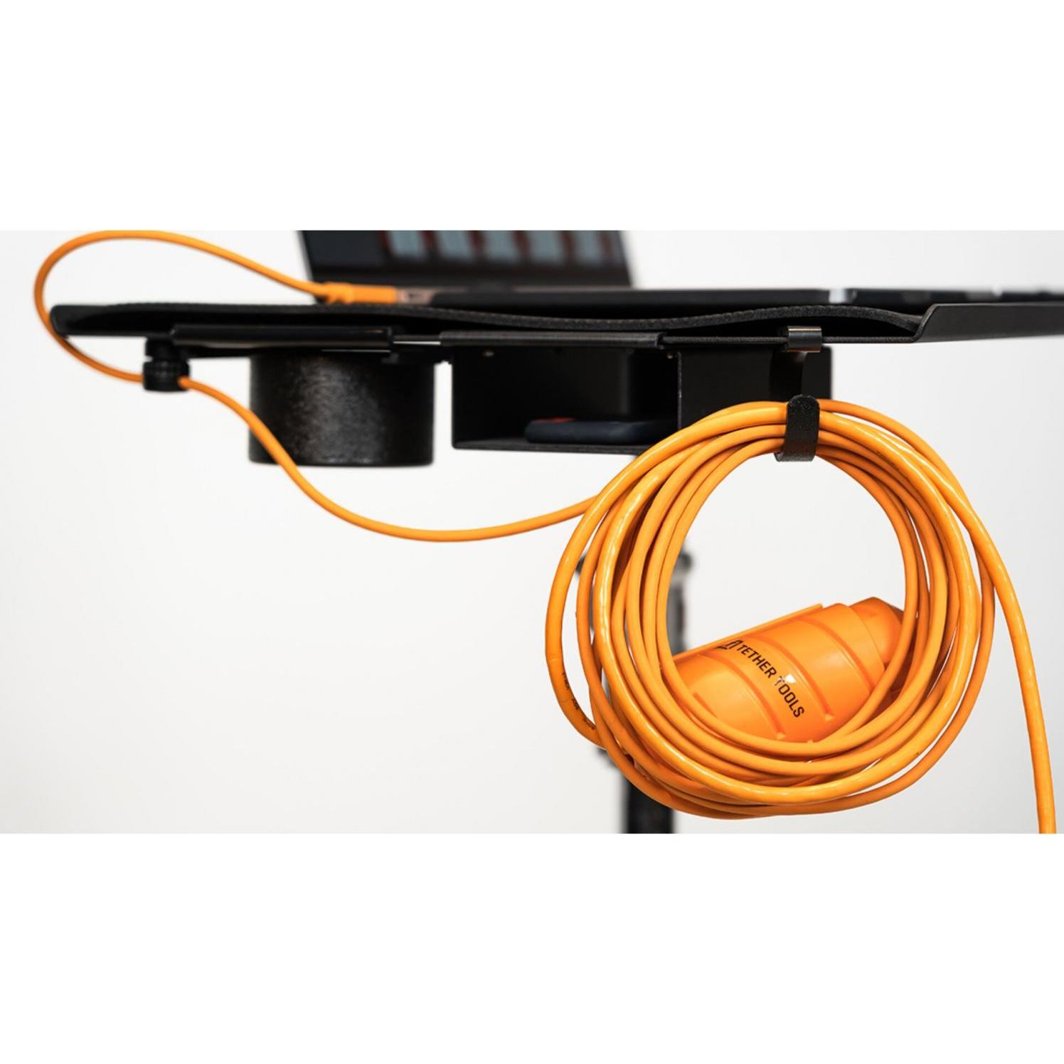 Tether Tools USB-C 3.1 Kabel, USB-C / USB-C, 9.4m gerade zu gerade, 9.4 m, Orange (9.40 m, USB 3.1), USB Kabel