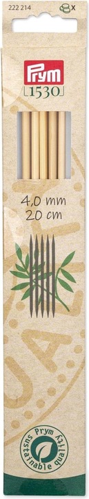 Actual product image Prym Knitting needles BAMBOO 4.00 mm, 20 cm