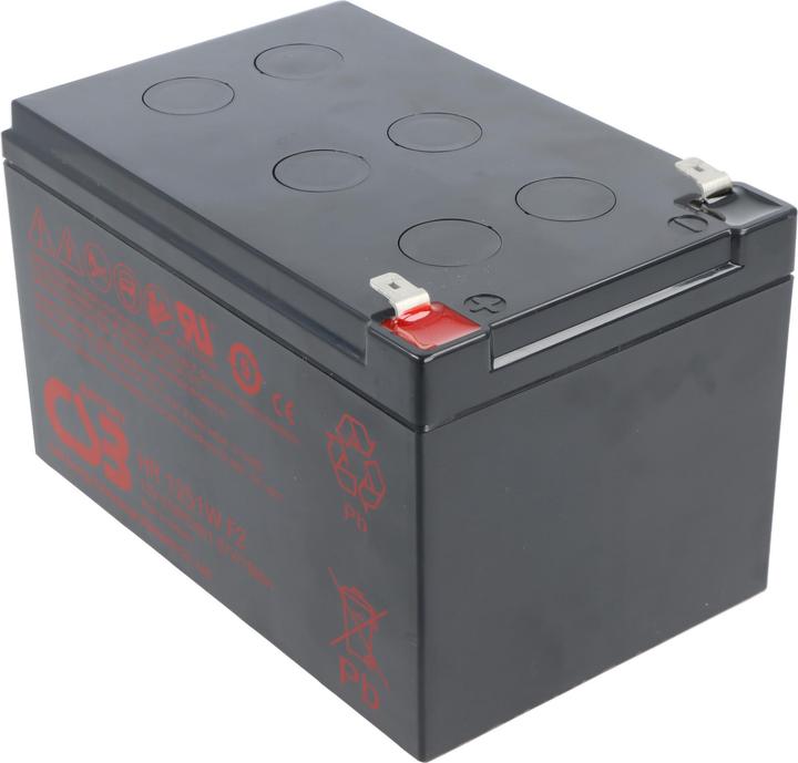 Produktbild CSB HR1251W Blei Akku 12 Volt, 4,25A, Faston F2 12V 51W, 151 x 98 x 100 mm (12 V)