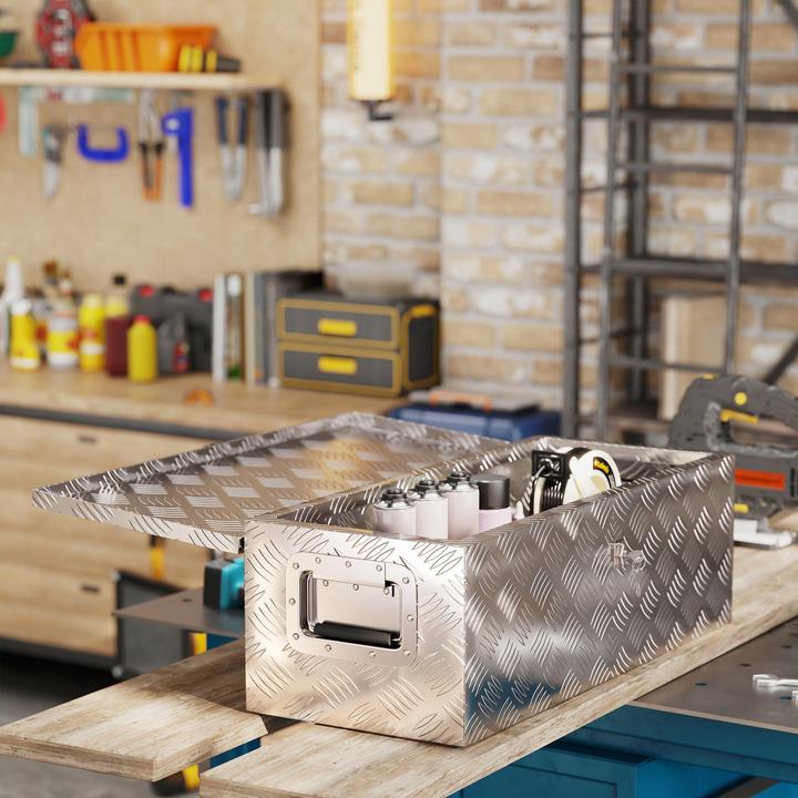 Actual product image Homcom Lockable toolbox (1 Piece)