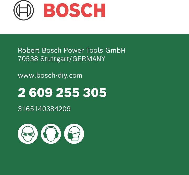 Produktbild Bosch Zubehör 32tlg. Dübel-Set D= 6 mm L= 30 mm (32 Stk.)