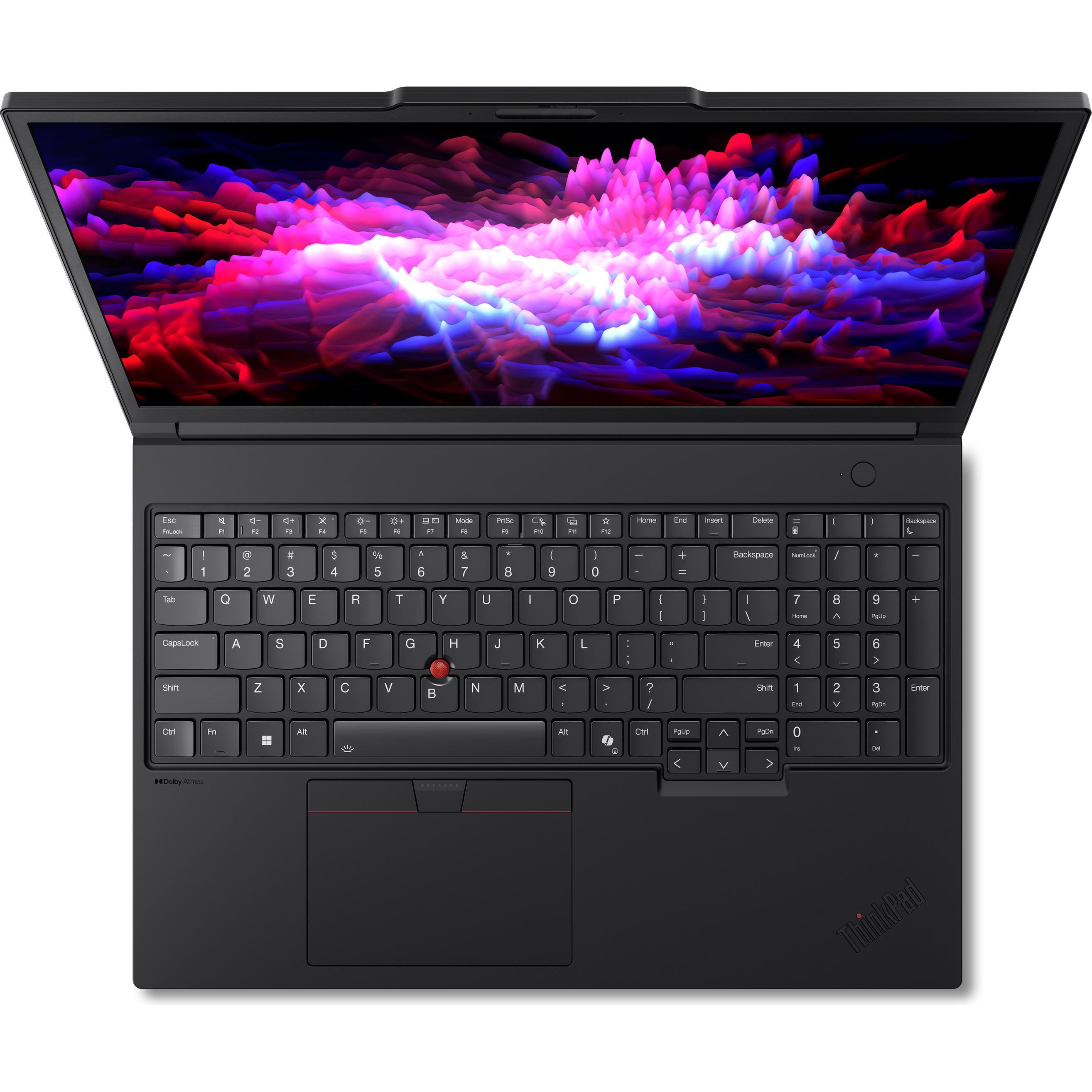 Lenovo ThinkPad P16 Gen 3 (16", 1000 GB, 64 GB, Deutschland, Intel Core Ultra 9 275HX), Notebook, Sc