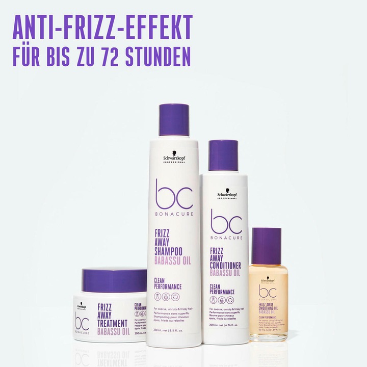 Produktbild Schwarzkopf Professional BC Bonacure Frizz Away Glättungsöl (50 ml)