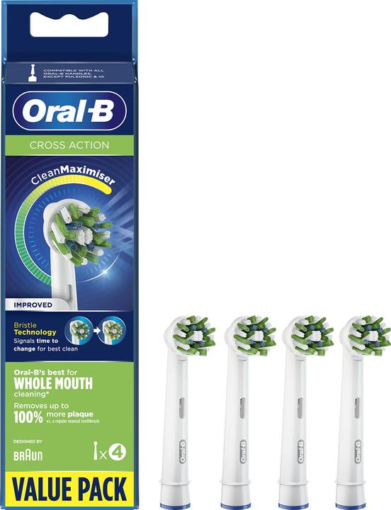 Braun EB50RB-4 CrossAction CleanMaximizer (4 x)