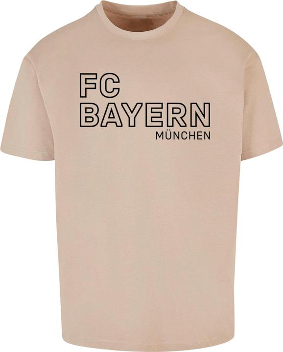 Produktbild FC Bayern München Logo Vertical Heavy Oversized Tee - 115359 (XL)