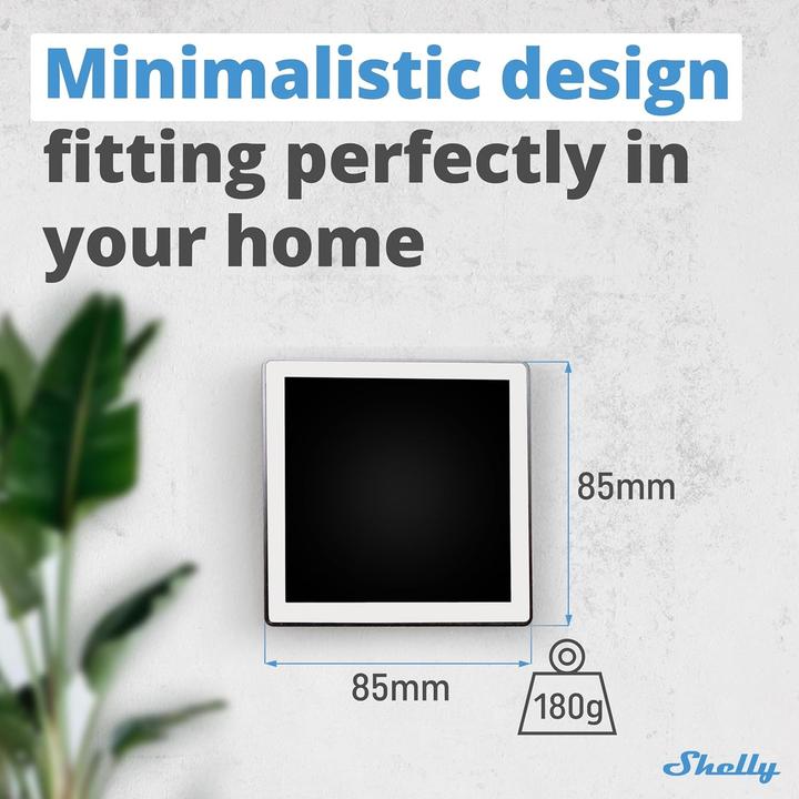 Produktbild Shelly Wall Display White + BLU H&T Ivory