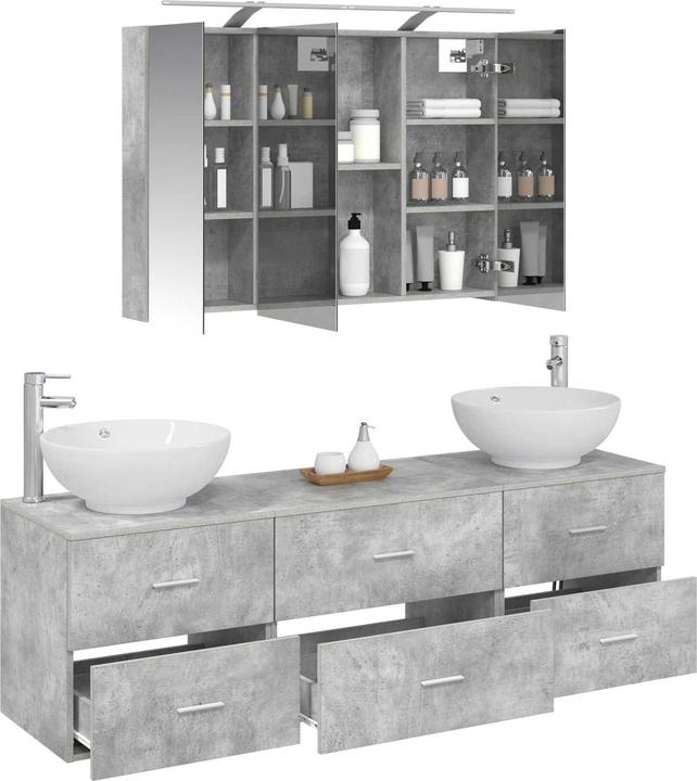 Produktbild vidaXL Badezimmermöbel-Set