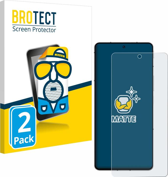 Produktbild BROTECT Entspiegelungs-Schutzfolie Displayschutz Matt (2 Stück, ZTE Nubia Z50S Pro)