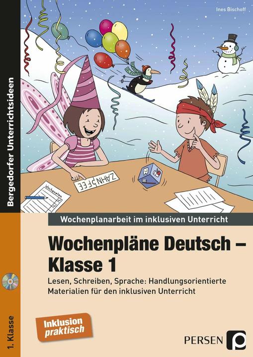 Produktbild Wochenpläne Deutsch - Klasse 1 (Deutsch, Ines Bischoff, 2015)