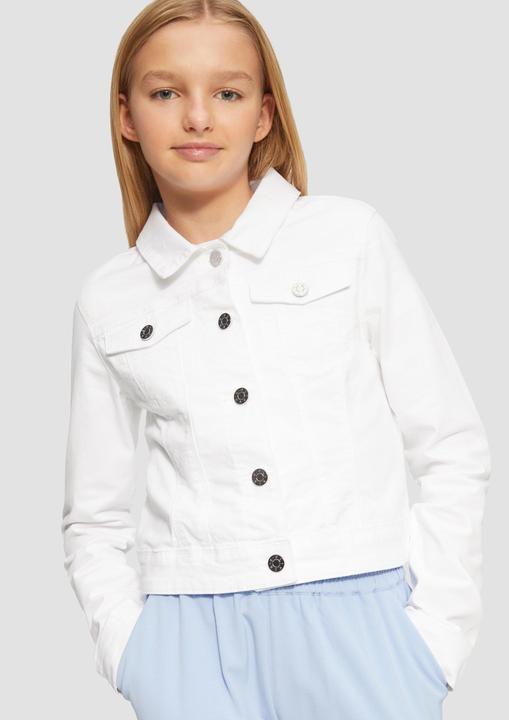 Produktbild S.Oliver Indoor-Jacke Jeansjacke aus Twill (146, 152)