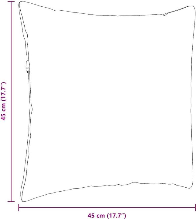 Produktbild vidaXL Sofakissen (45 x 45 cm)