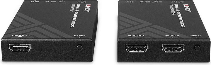 Actual product image Lindy HDMI & IR over IP Extender Extends the HDMI signal range using an IP network.