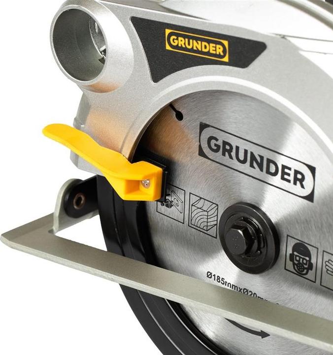 Actual product image Grunder 1400W CIRCULAR SAW