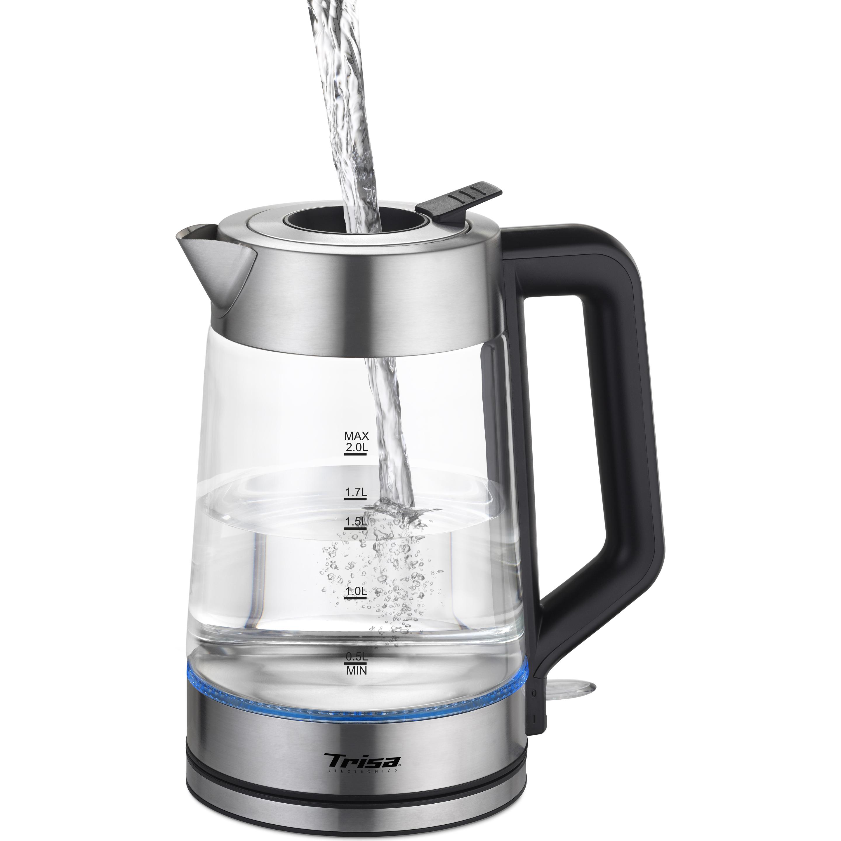 Trisa Easy Fill, Wasserkocher, Silber