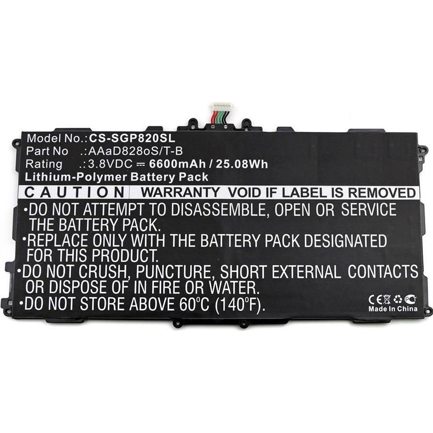 Thumbnail - CoreParts Battery for Samsung Tablet (Akku), Mobilgerät Ersatzteile, Schwarz