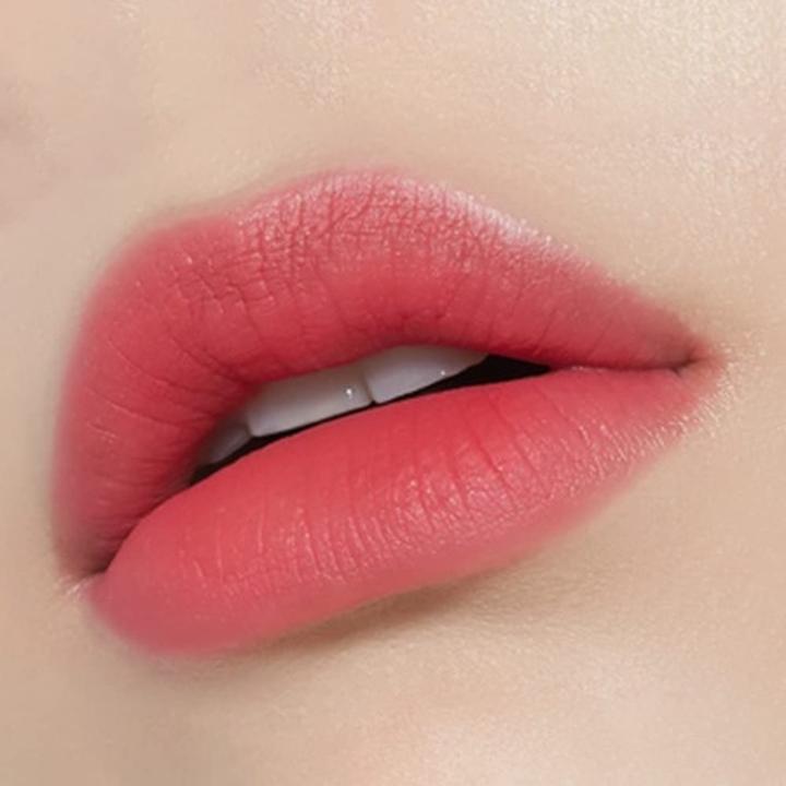 Actual product image Etude House ETUDE Fixing Tint #10 Smoky Cherry Long Lasting High Pigmented Liquid Lipstick Waterproof Matte Fini (#10 Smoky Cherry)