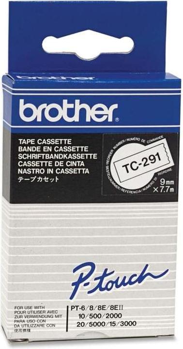 Actual product image Brother P-Touch (0.90 cm, Black)