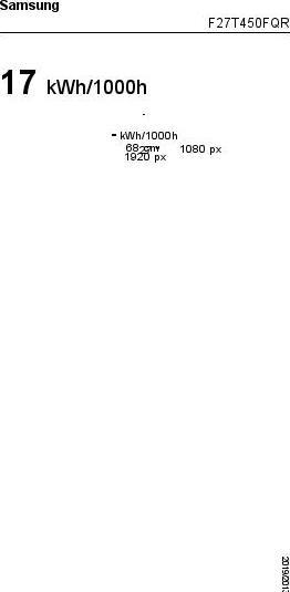 Productafbeelding Samsung LF27T450FQRXEN (1920 x 1080 Pixels, 27")