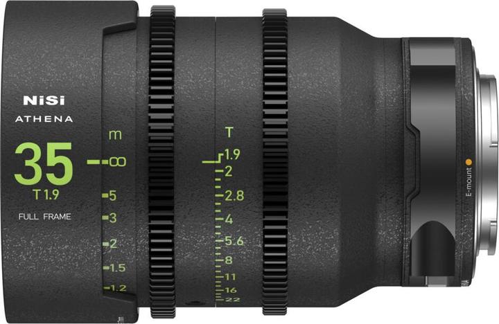 Productafbeelding Nisi ATHENA Prime 35mm T1.9 Sony E Mount (nieuw)