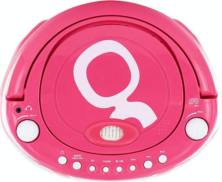Image du produit Metronic Gulli Radio/CD Player/MP3 Player Gulli Rose