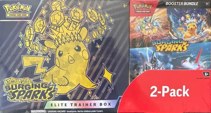 Produktbild Pokémon Surging Sparks (Englisch, Elite / Top Trainer Box)