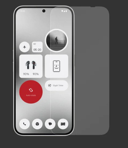 Produktbild Nothing GehÃ¤rtetes Glass Displayschutzfolie Phone (2A) (1 Stück, Nothing Phone (2a))
