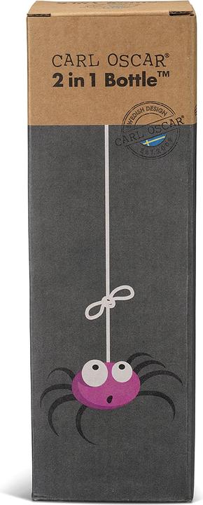 Produktbild Carl Oscar Wasserflasche 2in1 Spinne (0.45 l)