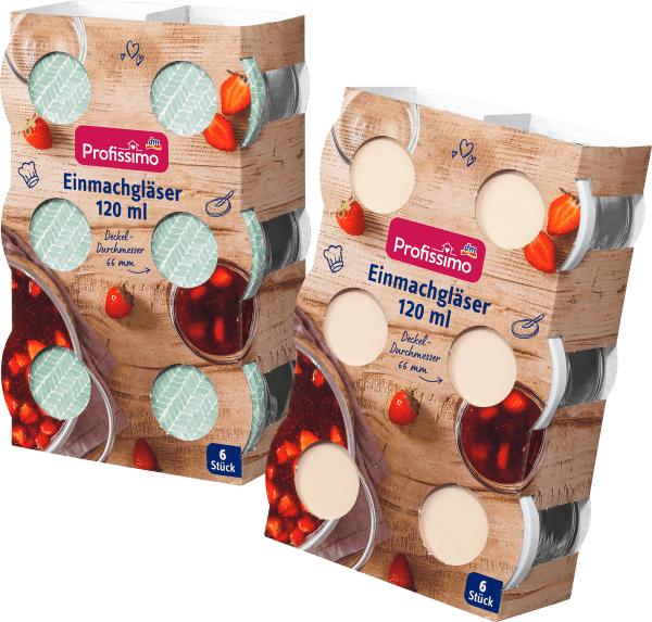 Produktbild dm Profissimo Einmachgläser (6 Stk., 0.12 l)