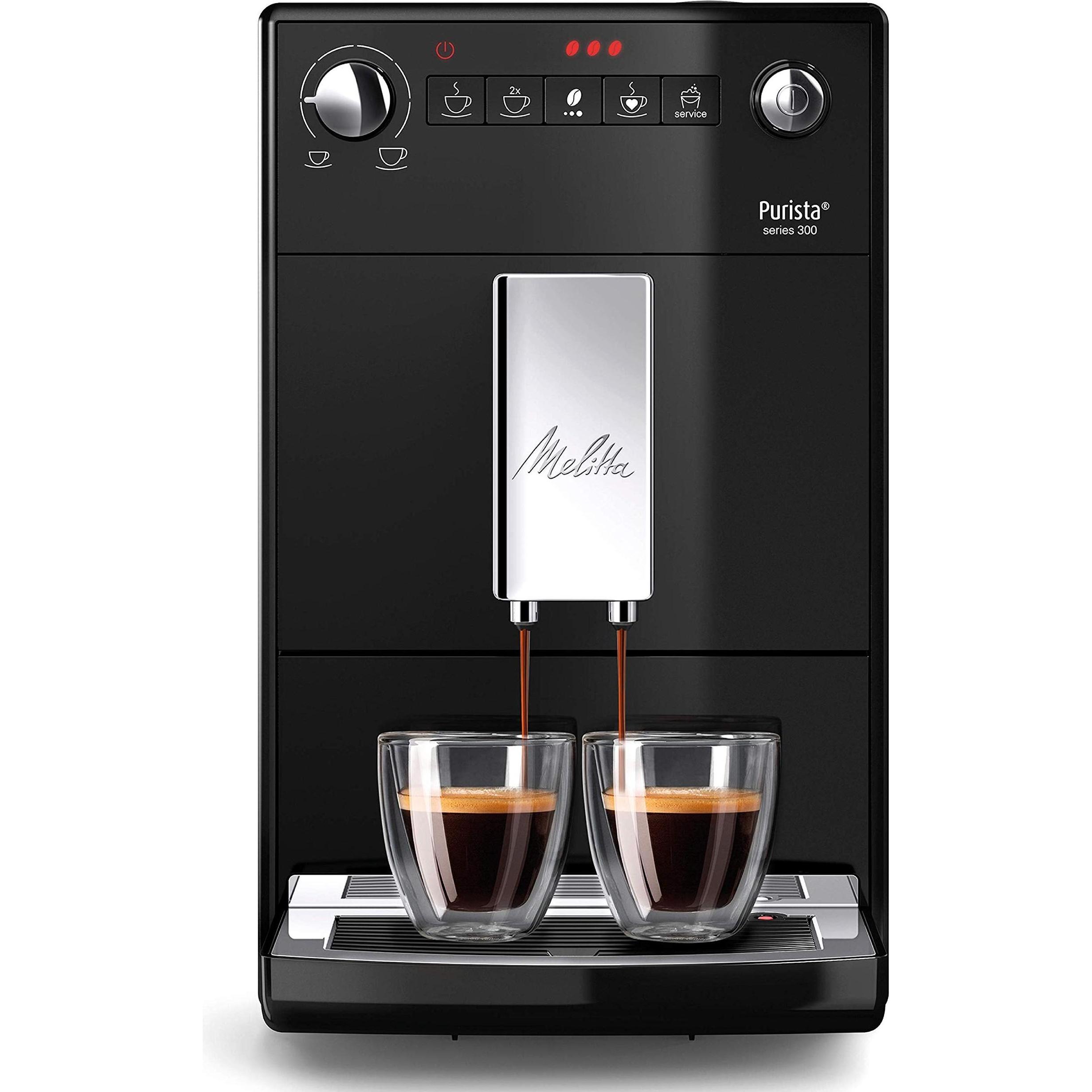 Melitta Purista, Kaffeevollautomat, Schwarz