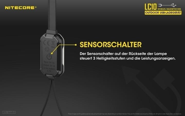 Produktbild Nitecore LC10 Magnetic Charger