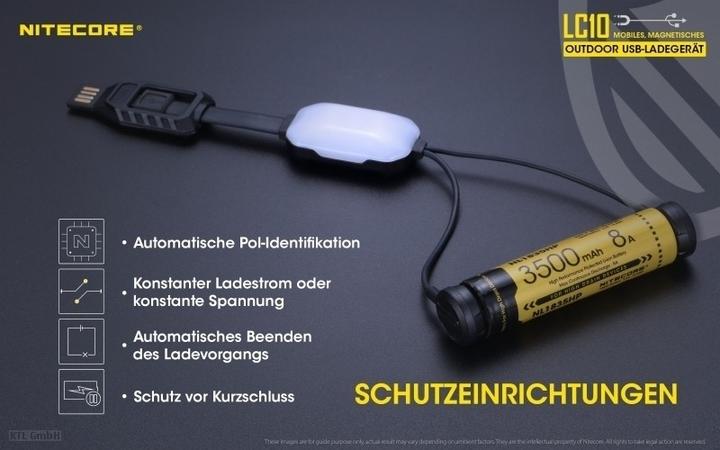 Produktbild Nitecore LC10 Magnetic Charger