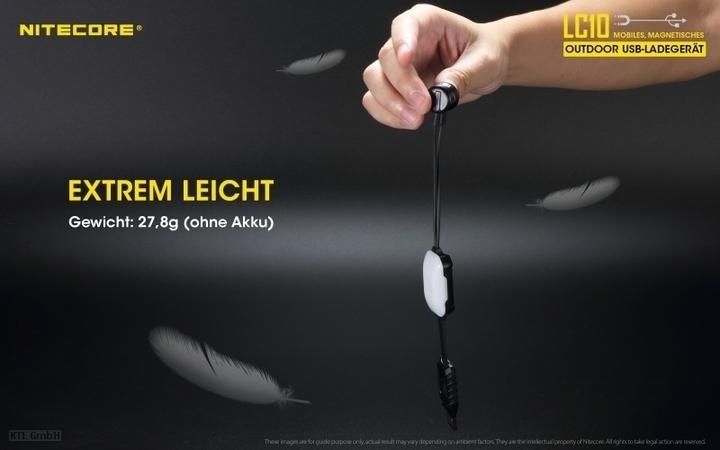 Produktbild Nitecore LC10 Magnetic Charger