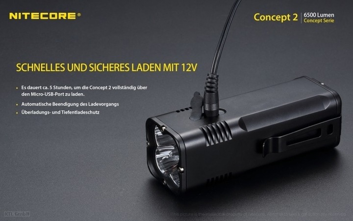 Produktbild Nitecore Concept 2 (11.20 cm, 6500 lm)