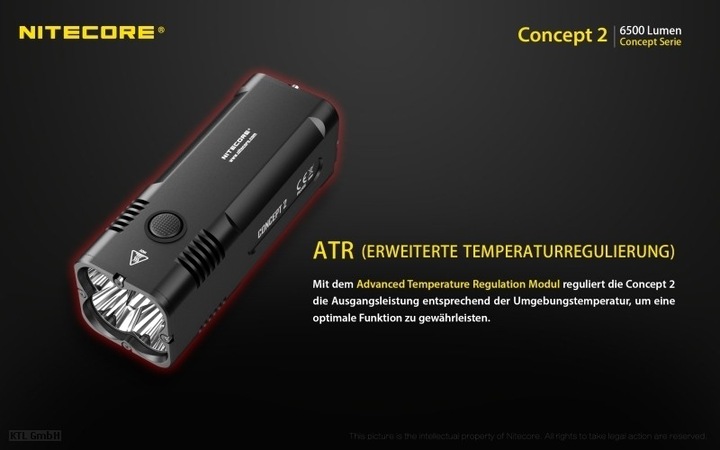 Produktbild Nitecore Concept 2 (11.20 cm, 6500 lm)