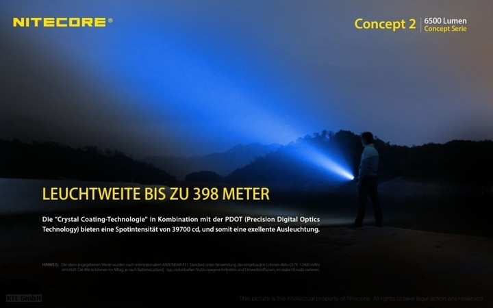 Produktbild Nitecore Concept 2 (11.20 cm, 6500 lm)