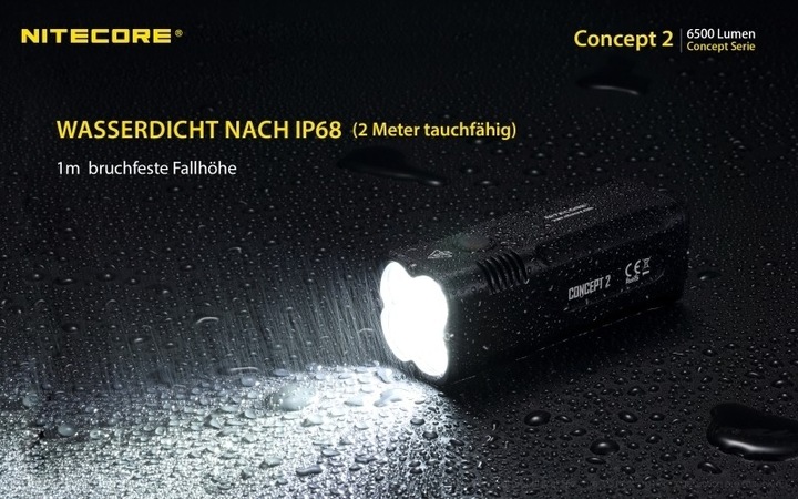 Produktbild Nitecore Concept 2 (11.20 cm, 6500 lm)
